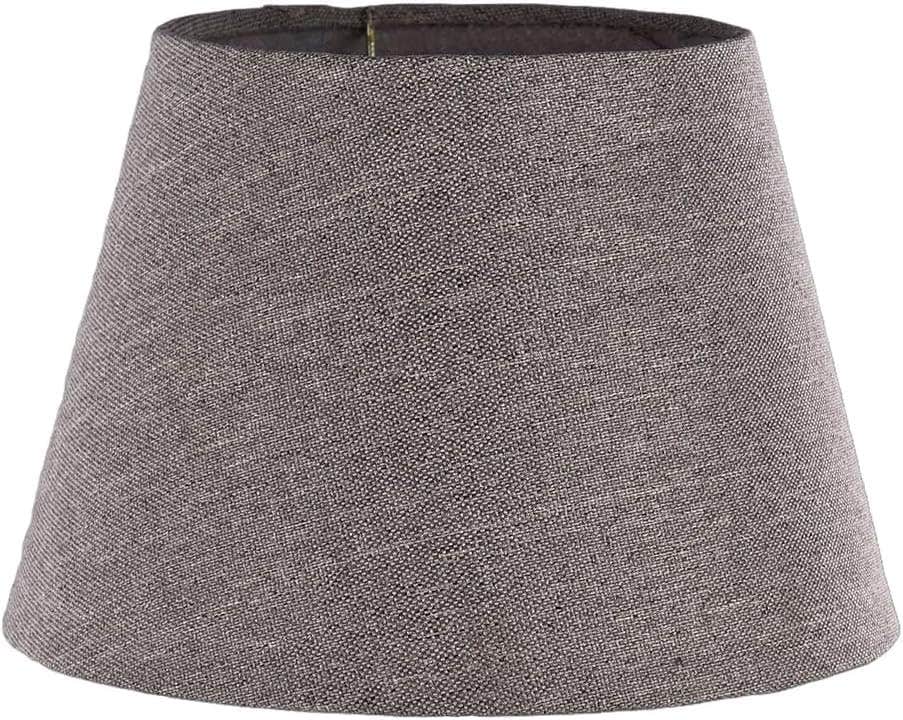 Mishkah Lighting Dark Grey Metal Lampshade - High Quality & Easy to Install