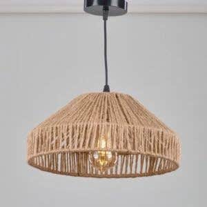 Lumura Pendant Light - Beige (Mashkah Lighting), E27 Base