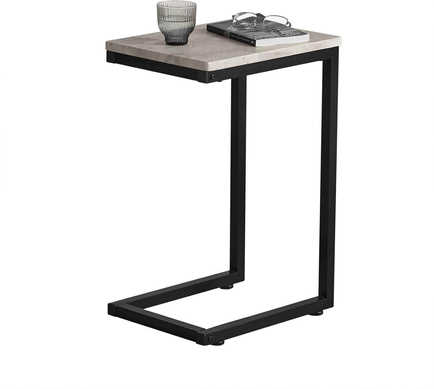 SoBuy FBT44-HG Bedside Table, Coffee Table, Sofa Table, Laptop Table, Care Table, Light Grey, W x H x D x H: approx. 30 x 60 x 40 cm