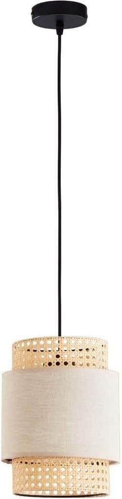 Ceiling Lamp, 170x20cm - Beige and White