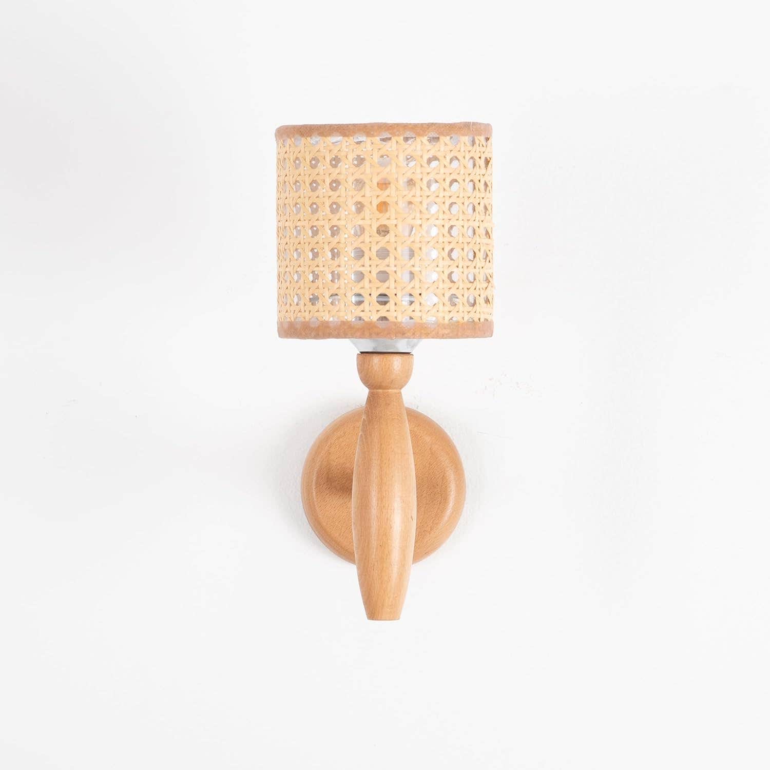Mushkah Lighting Ablic 1 Bulb Beige