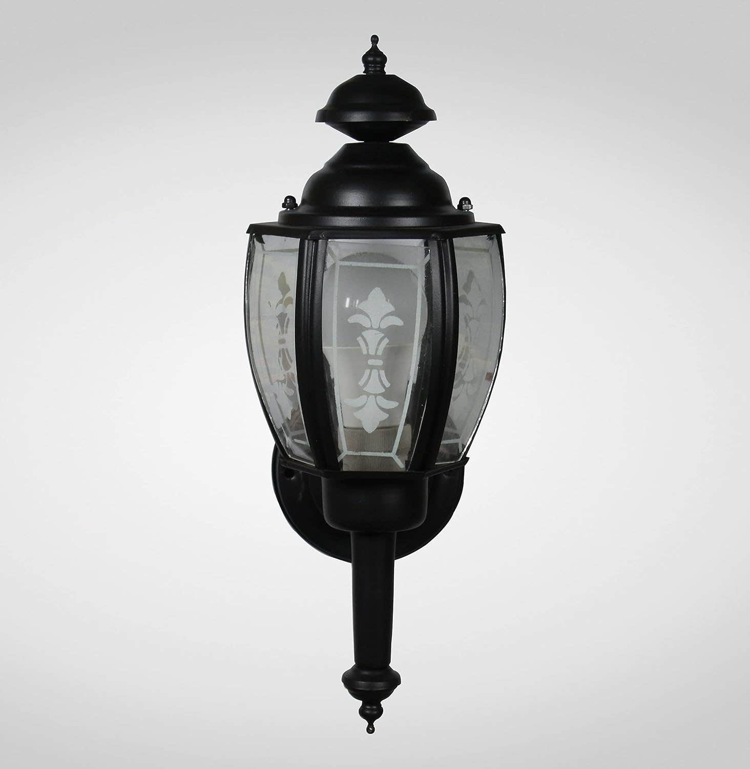Outdoor Steel Wall Lights Black