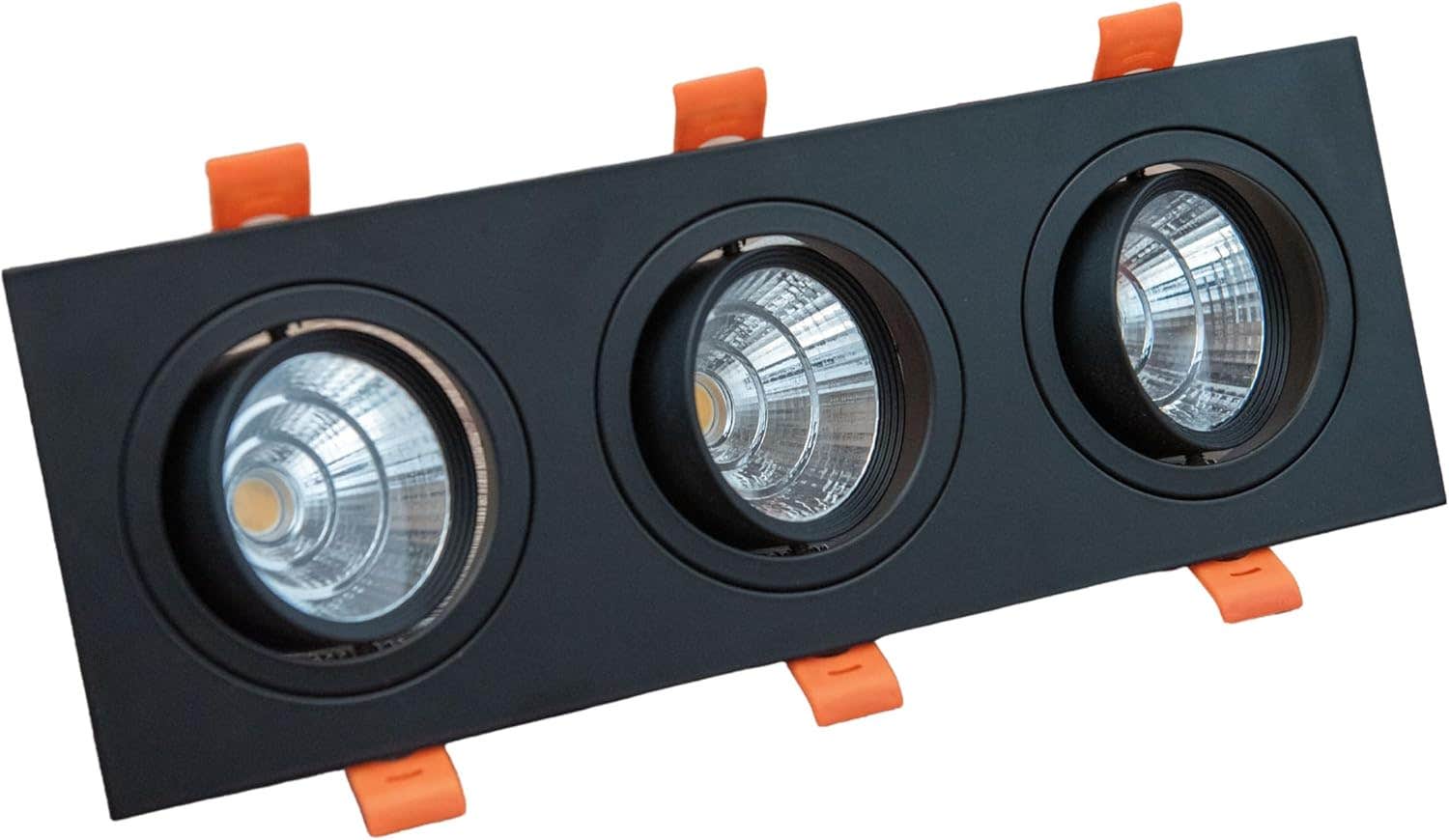 WH001-3BK Black Triple Light