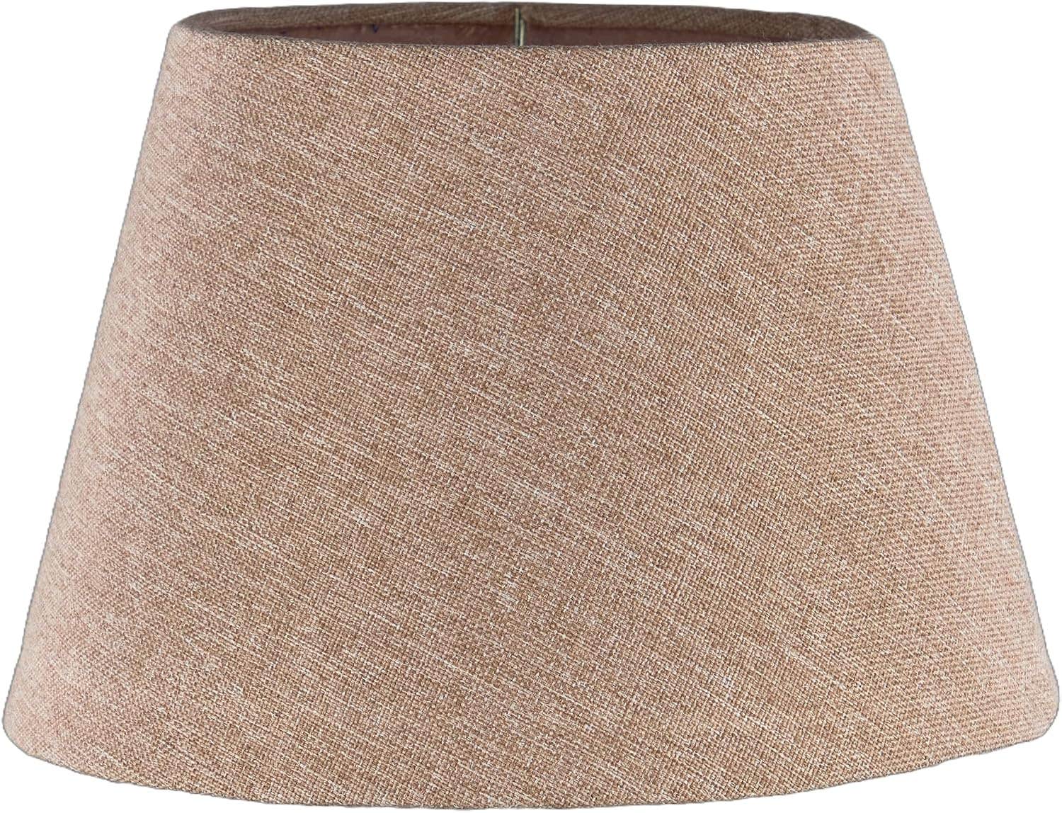 Mishkah Lighting Beige Canvas Lampshade - Modern Rectangular Design