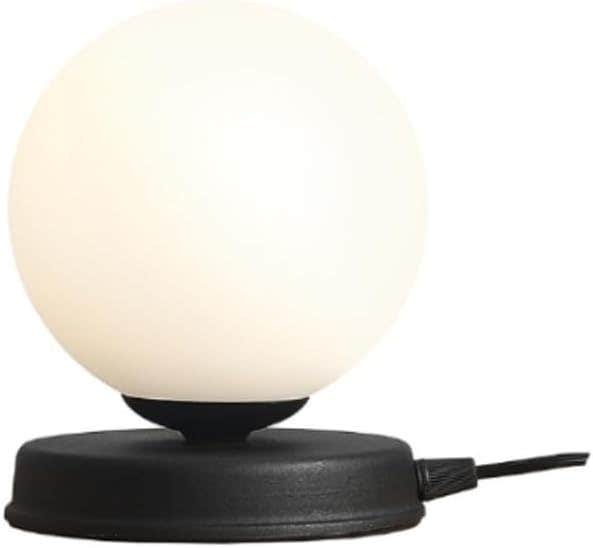 Modern Black Araf Table Lamp by Mishkah Lighting - Glass Base - Mounting Hardware Included