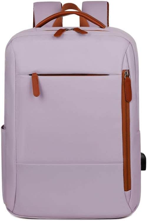 17-Inch Water-Resistant Laptop Backpack with USB Charging Port for Work, Travel & School