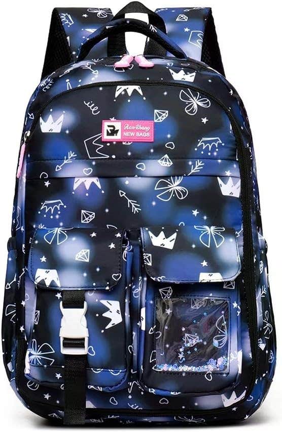 Talha Cute Backpack Travel Backpacks Bookbag for Women & Men Boys Girls with Compartments Elementary School College Students Backpack Durable Water Resistant