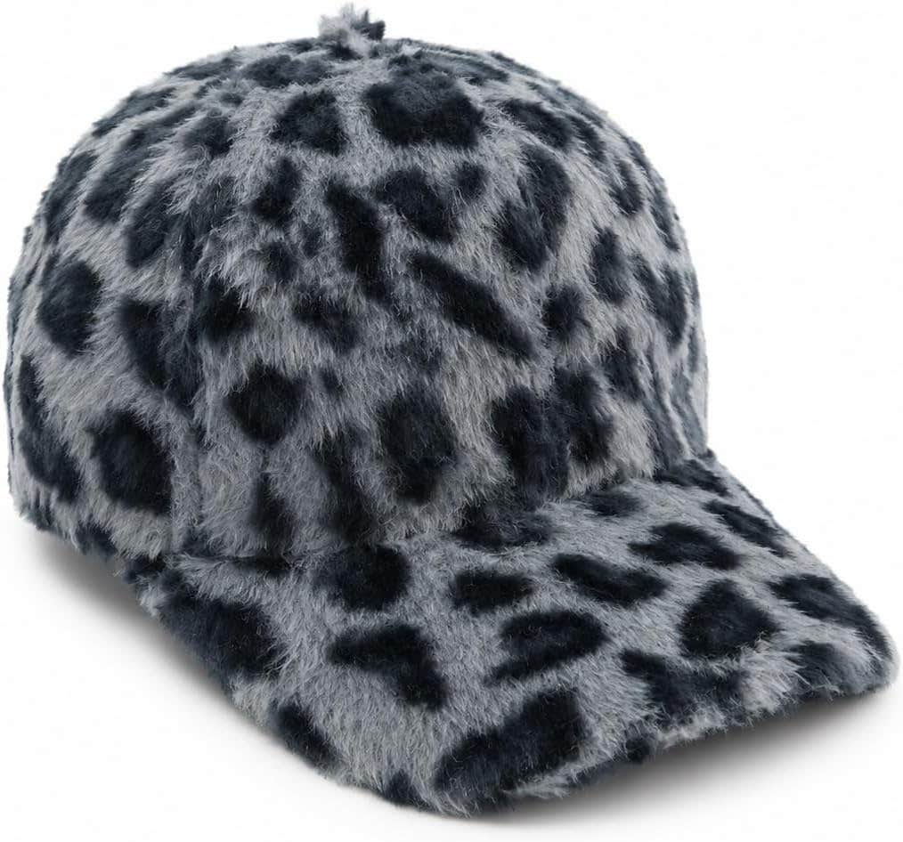 Leopard Fur Women's Baseball Cap - Multicolor Fashion Hat