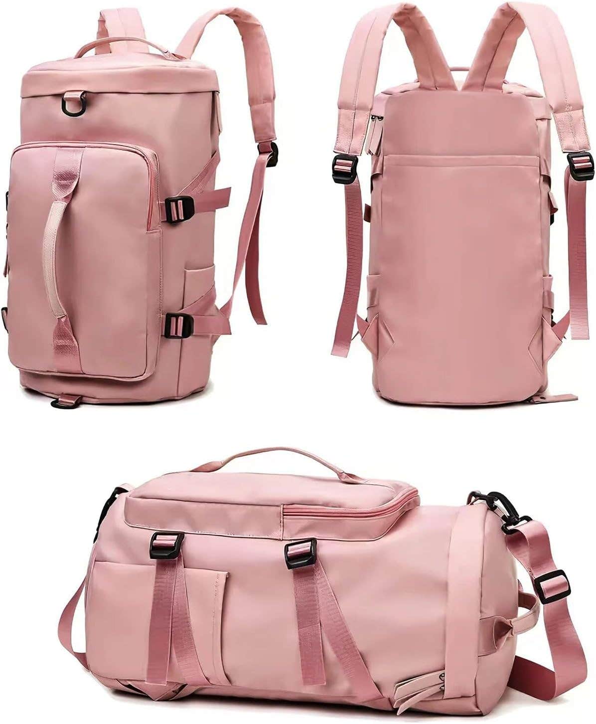 Nezebelle Gym Dance Cheer Duffle Bag for Girls/Women - Waterproof Track Gymnastics Bag
