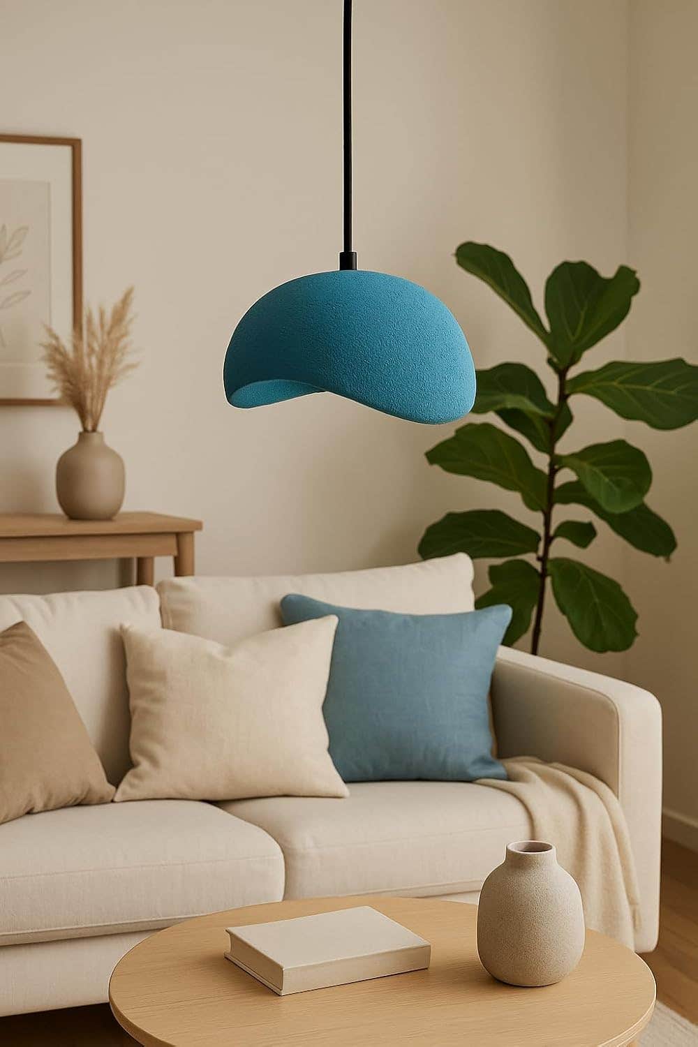 Mushkah Lighting Modern Fiber Glass Ceiling Lampshade