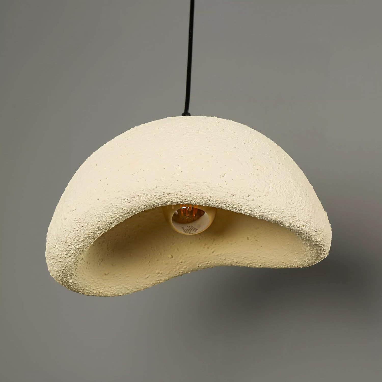 Mishkah Lighting Fiber Glass Hanging Ceiling Light - 30cm - Warm White