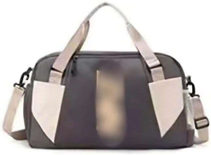 Waterproof Sports Duffle Bag Shoulder Bag - Large Capacity, Gray - Gym, Travel