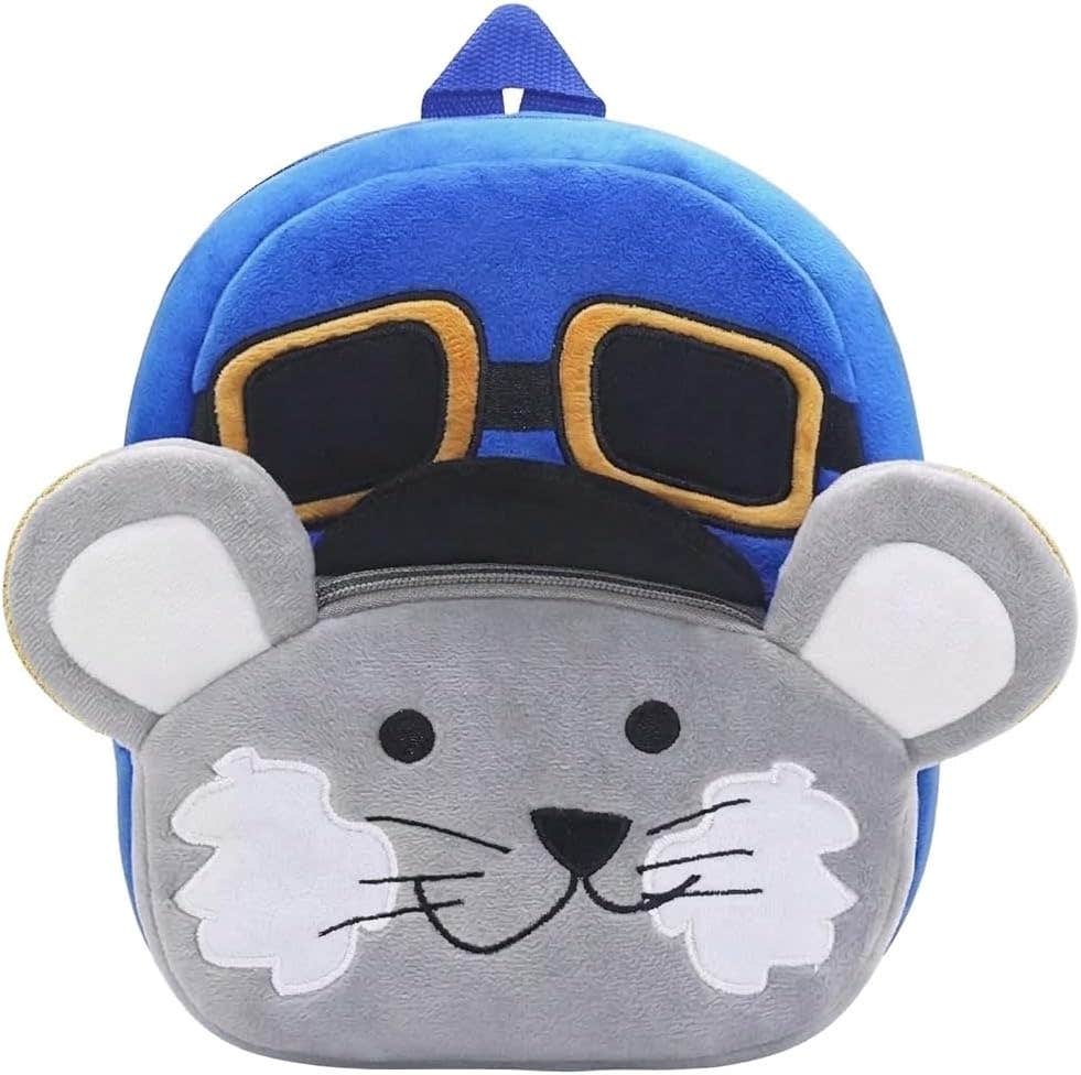 Generic Kids Plush Character Backpack | Soft Lightweight School & Nursery Bag