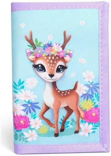 Kids Wallet Funny Purple Pink Money Card Wallet (Milky)