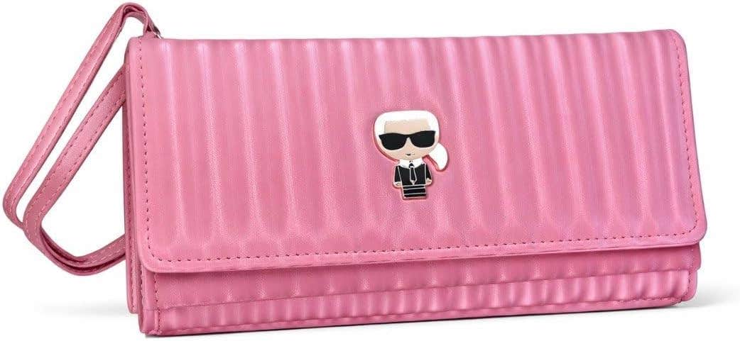 Luxury Leather Quilted Wallet with Wrist Strap - Cushmer Color