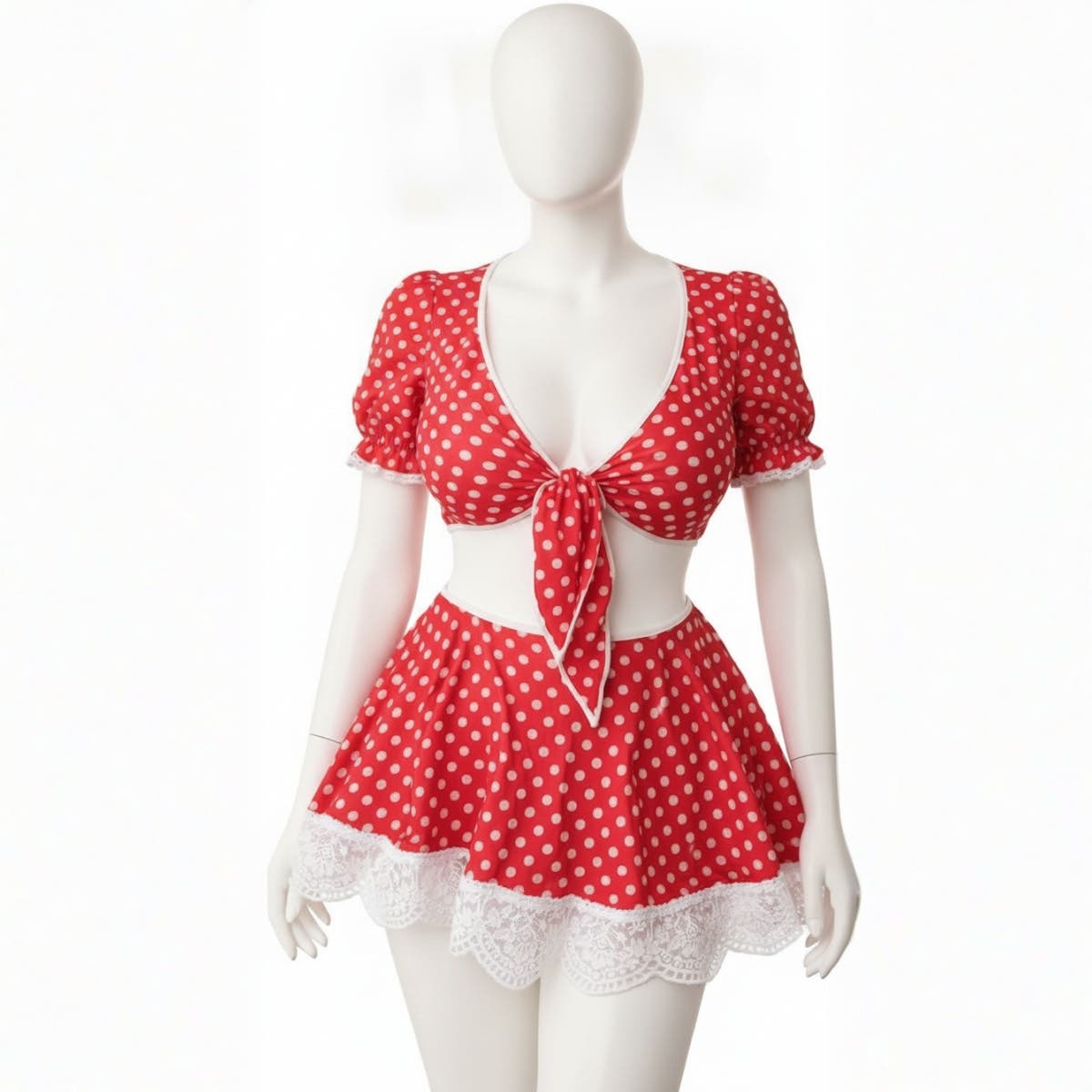 Women's Nightgown - Gamal Sons, Model GS-983-51436 - Red
