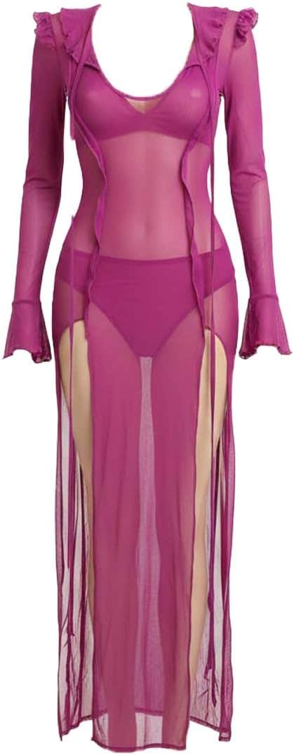 Women's Galabeya - Gamal Sons, Luxury - Pink