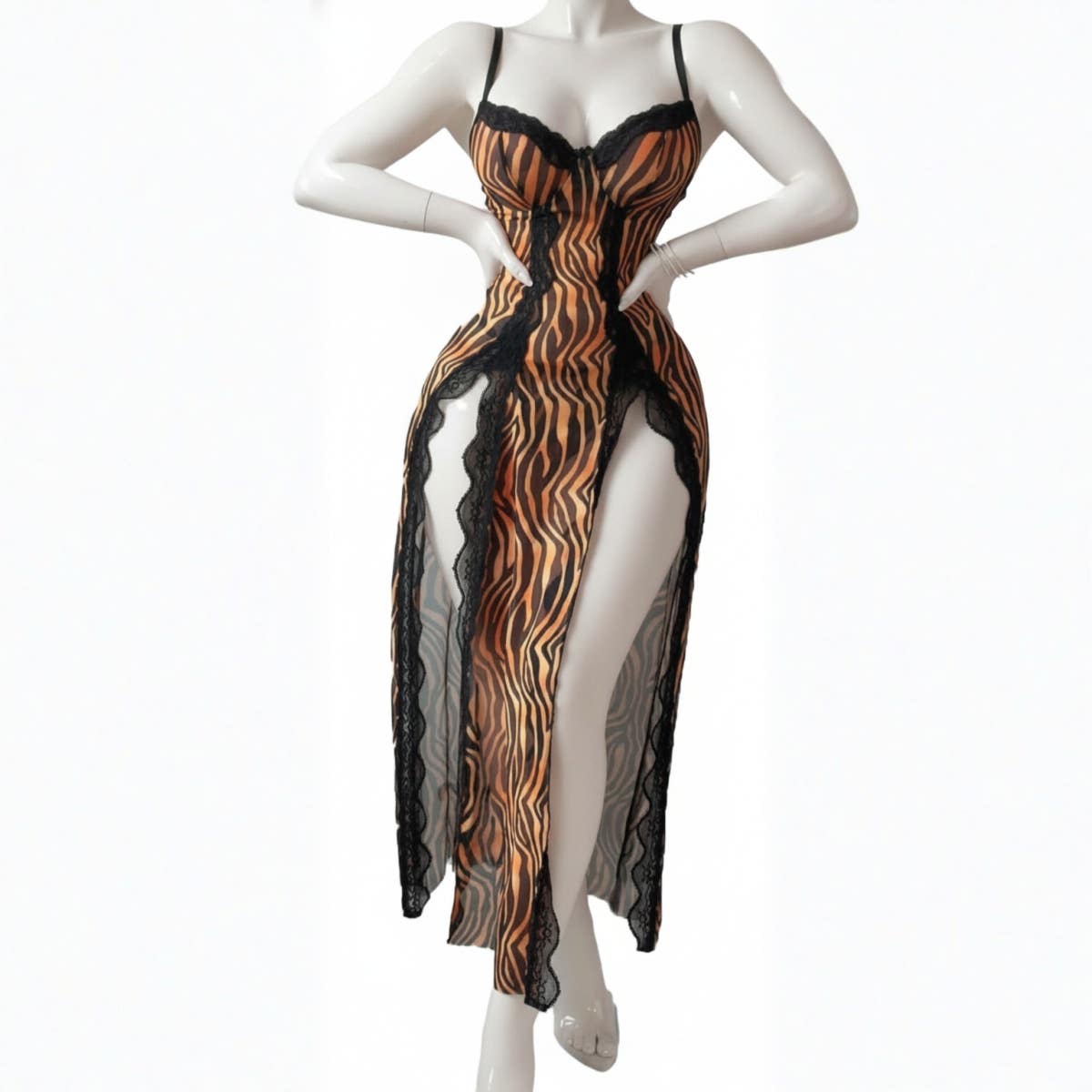 Women's Lingerie - Gamal Sons, Model GS-955-51247, Luxury - Beige