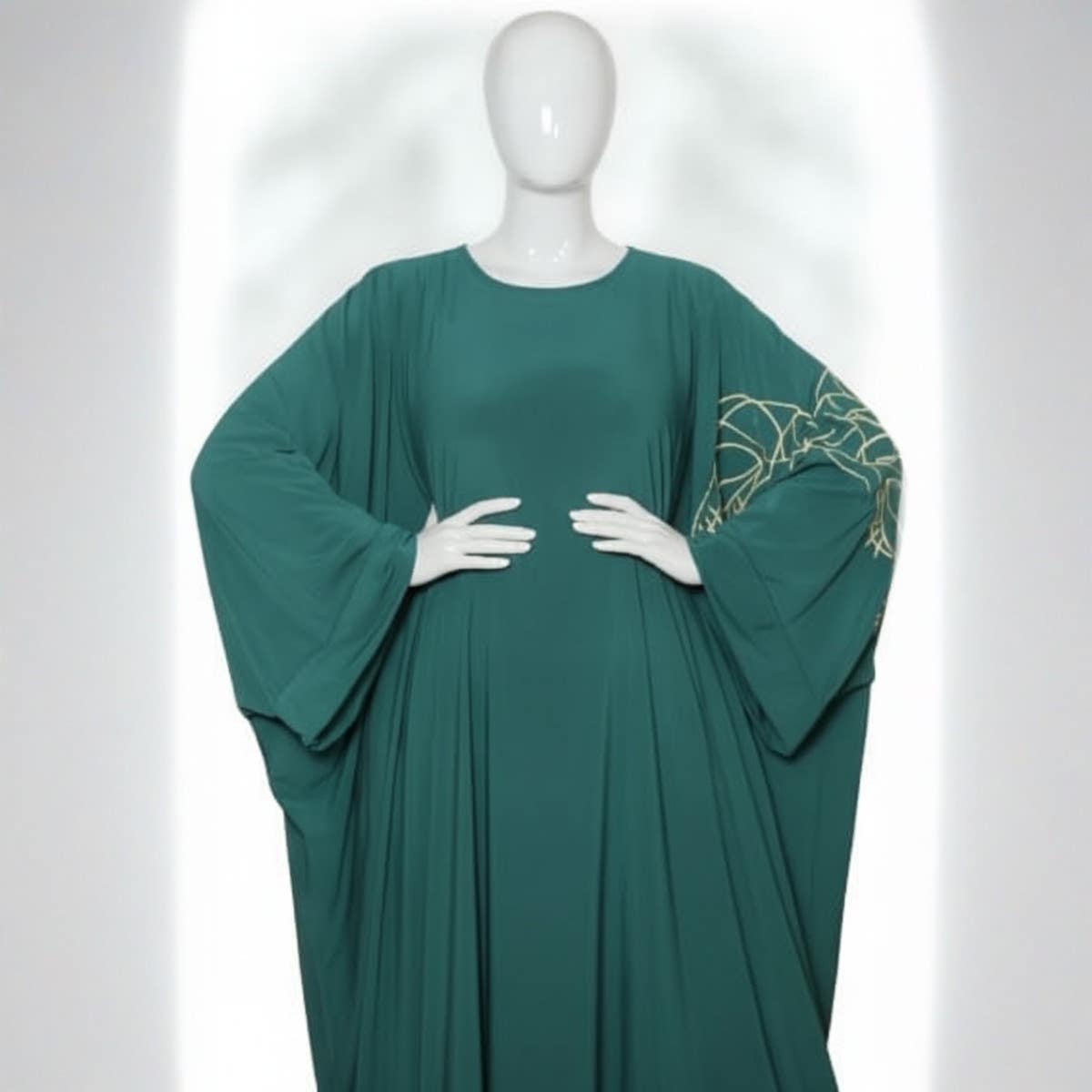 Women's Malhafa - Gamal Sons, Vison, One Size, Suitable up to 120 kg, With Separate Headscarf
