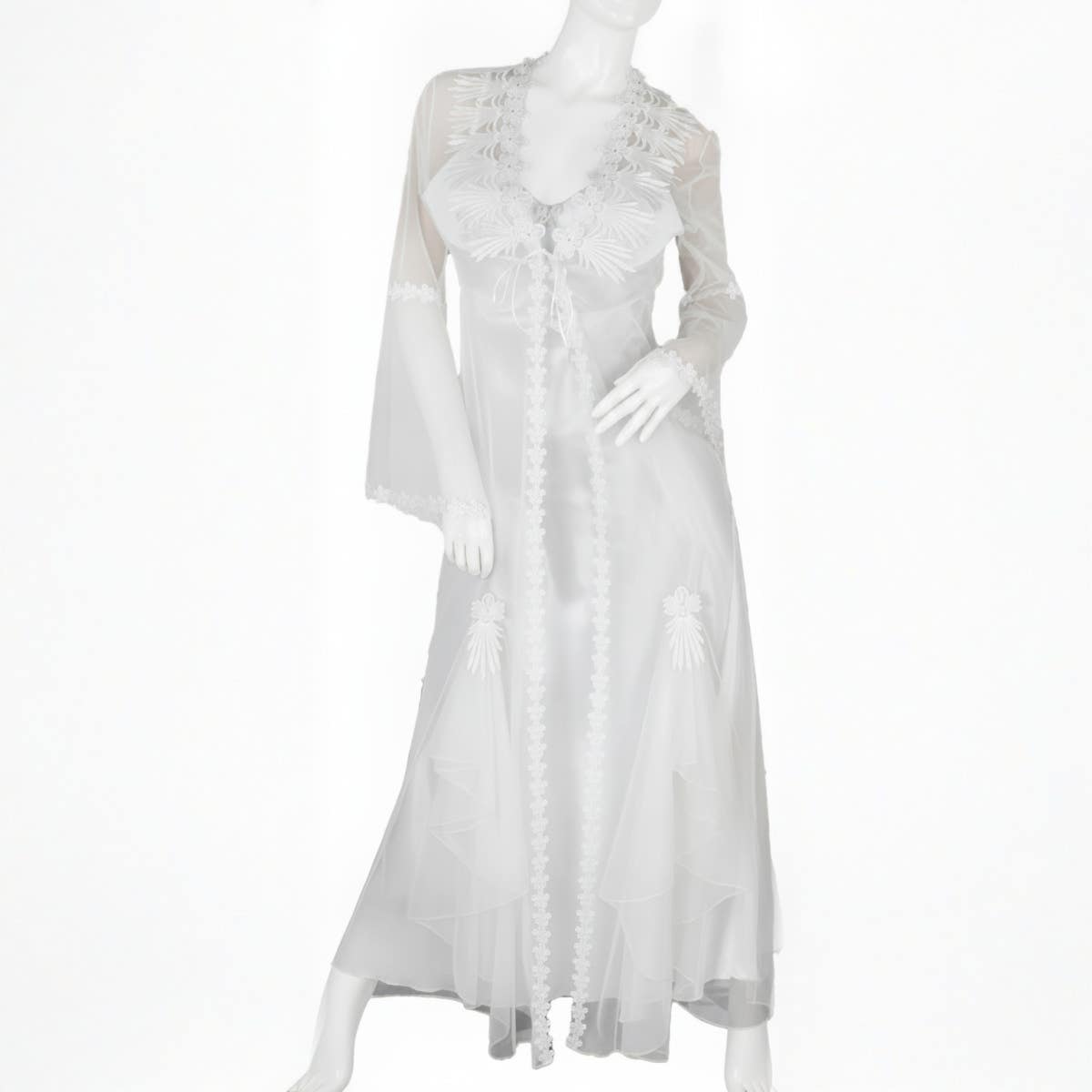 Women's Lingerie Set - Gamal Sons, 2 Pieces - White