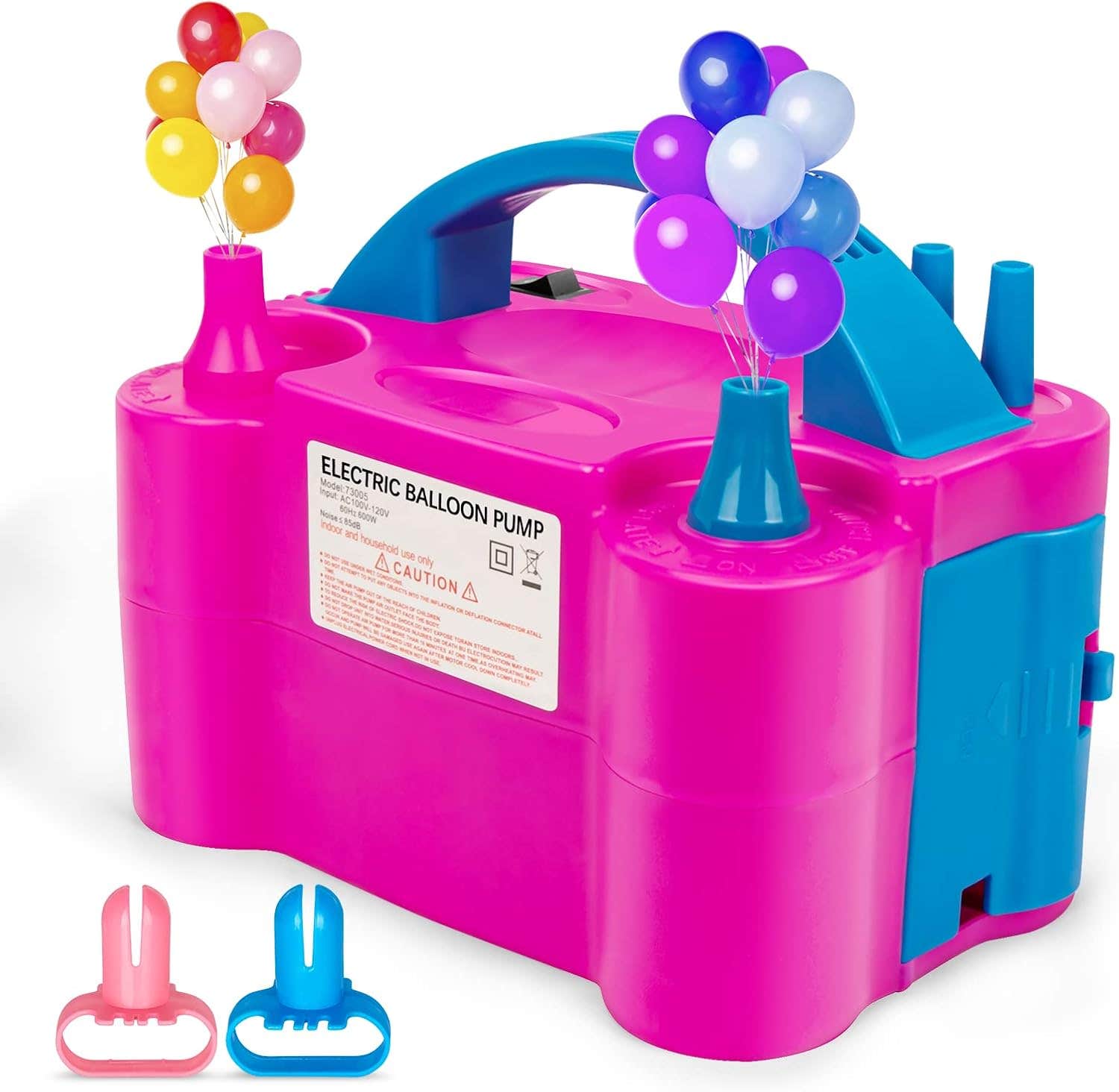 Toosci Electric Air Balloon Pump | Double Nozzle, 600W
