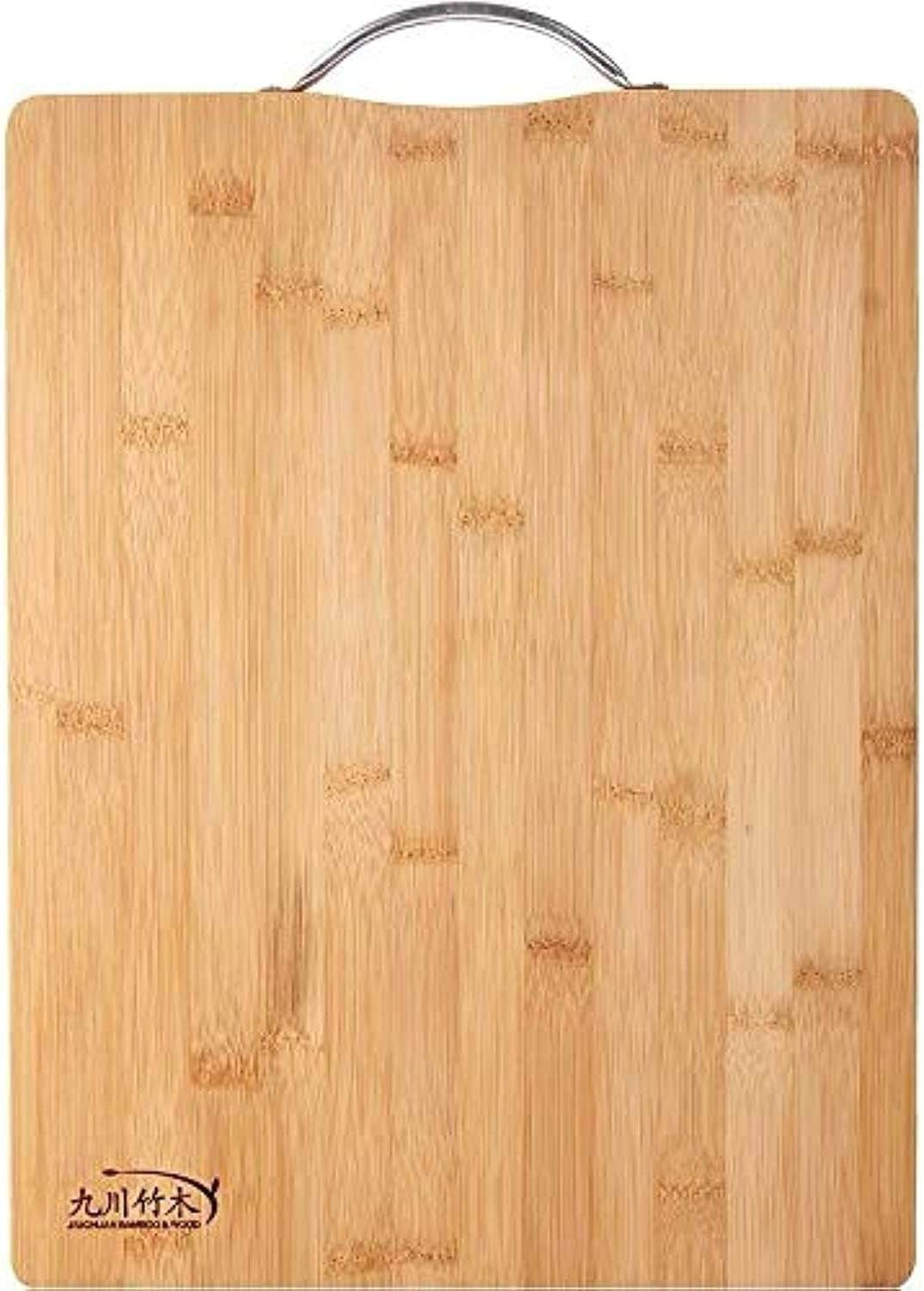 YumLock Bamboo Cutting Board with Juice Grooves - Extra Large