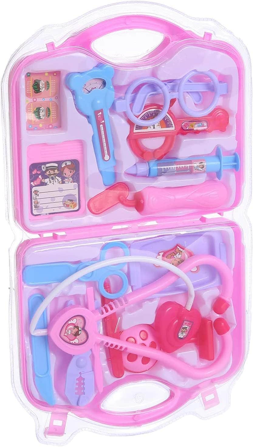 Generic Children's Doctor Tools Bag Pretend Play Set - Assorted Color - Ages 3 & Above