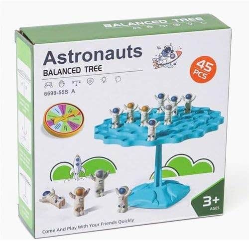 Astronaut Balance Tree Board Game for Kids - Fine Motor Skills Development