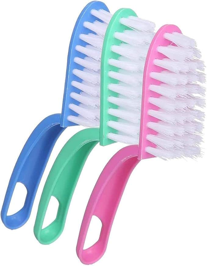 Fish Cleaning Brush Set of 3 in Various Colors (Multicolor, 3-Piece Set)