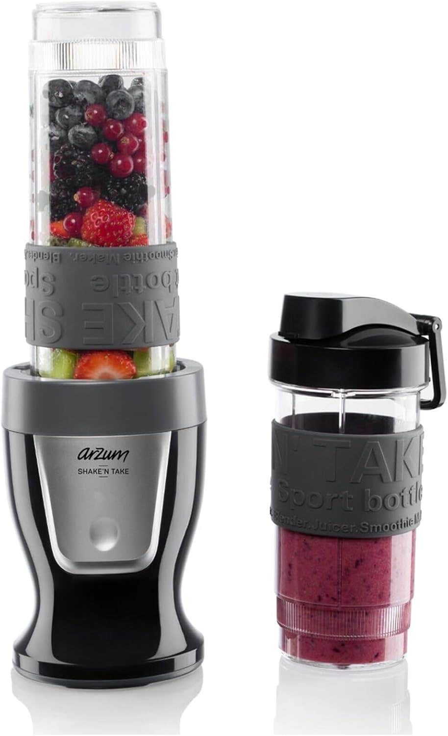 Arzum AR1032 Shake'N Take Personal Blender - Black