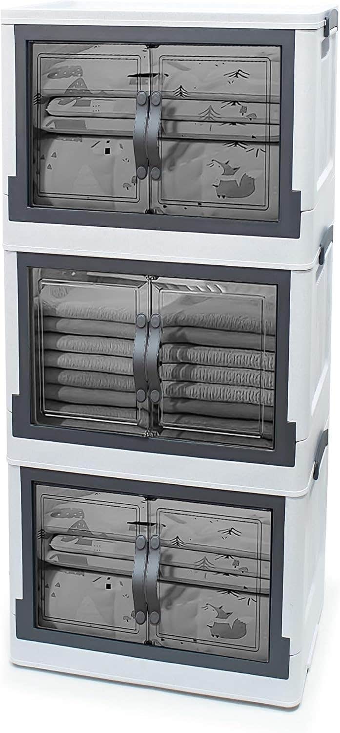 Prime Cabinet Mini Elite 3 Door White * Grey