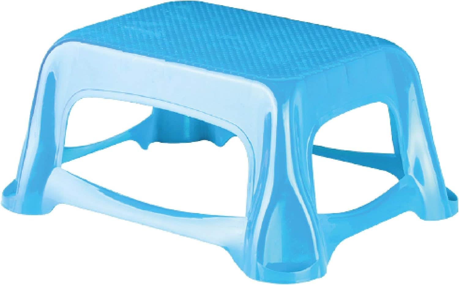 Multi-Use Chair Sindbad - Blue Classic Plastic Indoor/Outdoor Step Stool