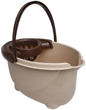 EL Watania 15L Oval Plastic Bucket with Strainer