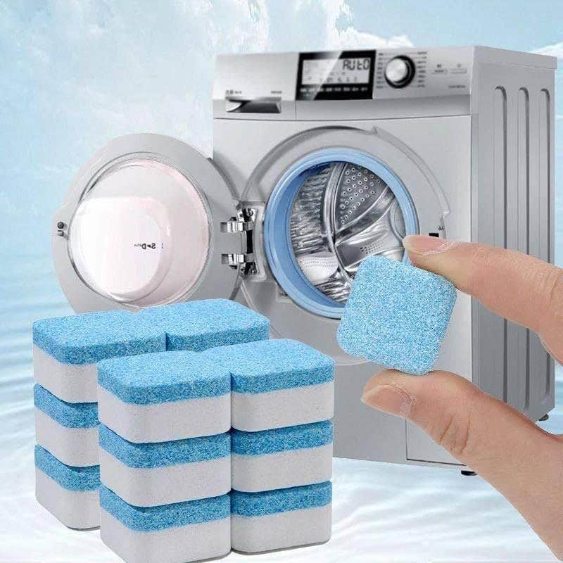 Effervescent Washing Machine Cleaning Capsules For Washing Machine Rust And Descaling - 12 Capsules Per Box