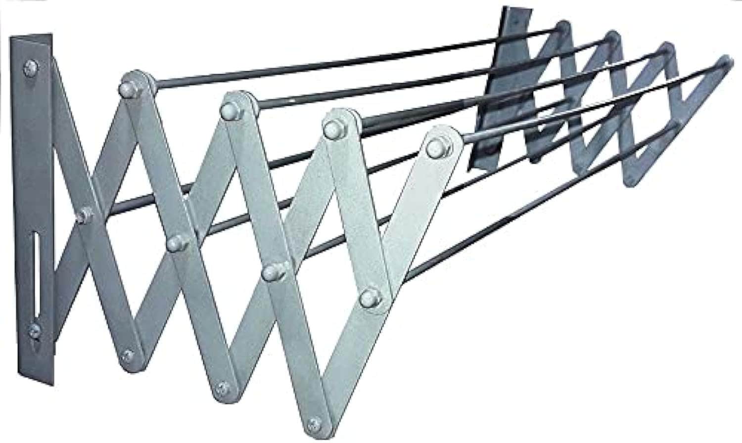 Elbanhawe Wall Dryer Rack (Grey, 100Cm)