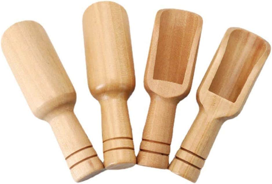 Eagleshop High Quality Bamboo Wood Spice Shovel (6 Pack) Get It - igle shop3