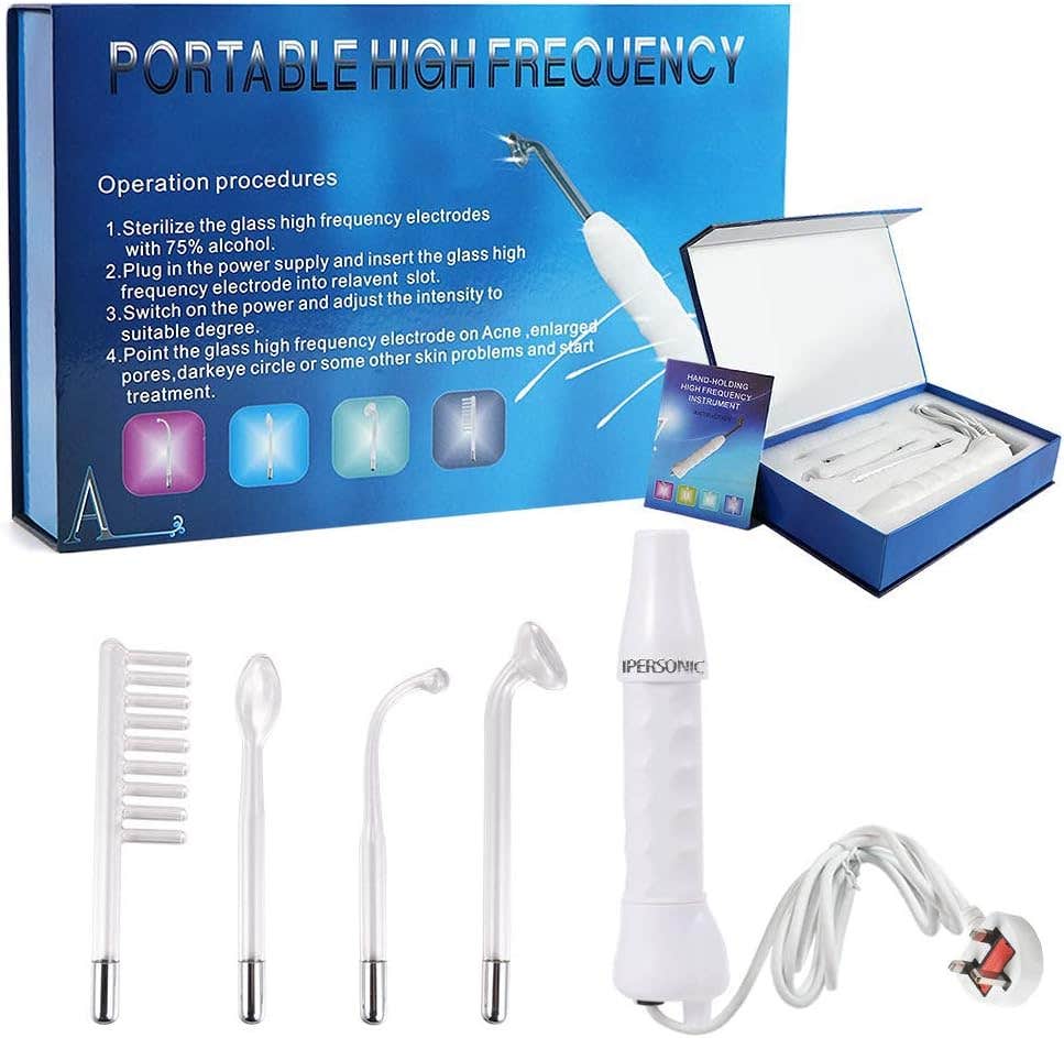 IPERSONIC Portable High Frequency Facial Machine for Skin Tightening & Wrinkle Removal