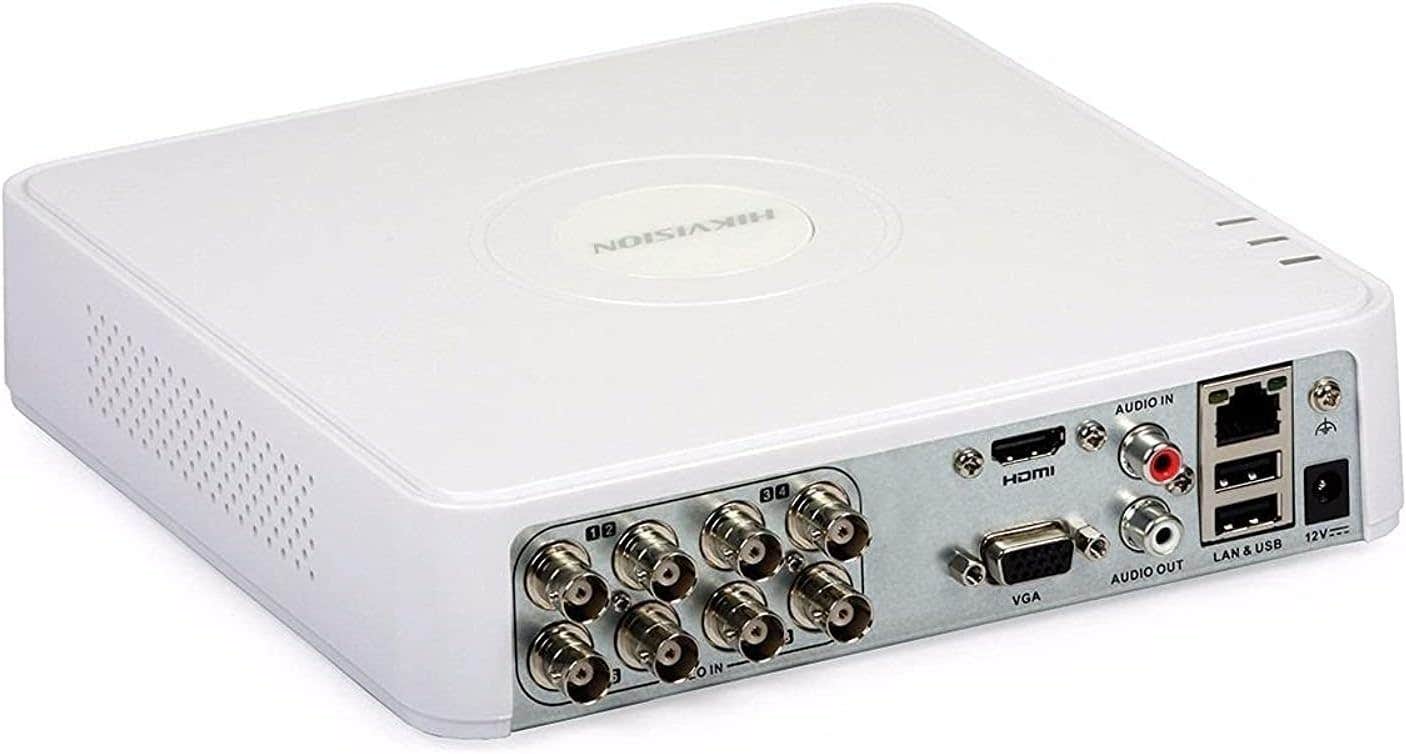 Hikvision DS-7108HGHI-F1 Turbo HD DVR - 8 Channels - White