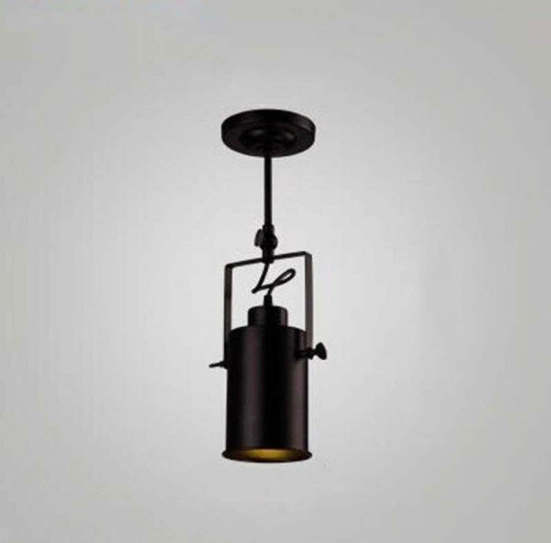 Mushkah Lighting Industrial Track Lighting with Adjustable Spotlights__ Single Head