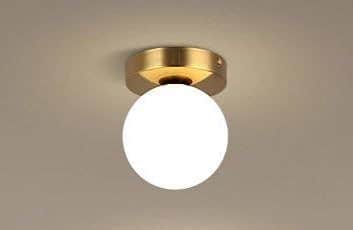 Mushkah Lighting Modern Ceiling Lamp with Globe Shade and Gold Finish__