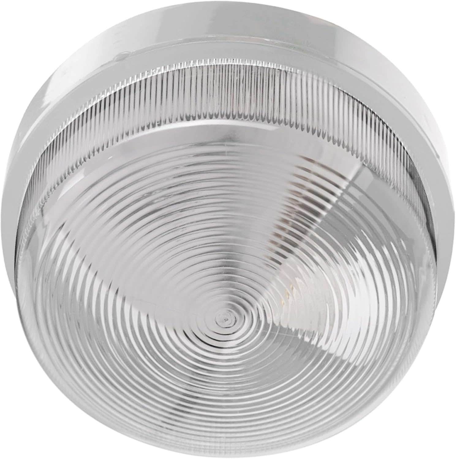 Generic Modern White Chandelier Light Fixture - E27 Bulb, Flush Mount