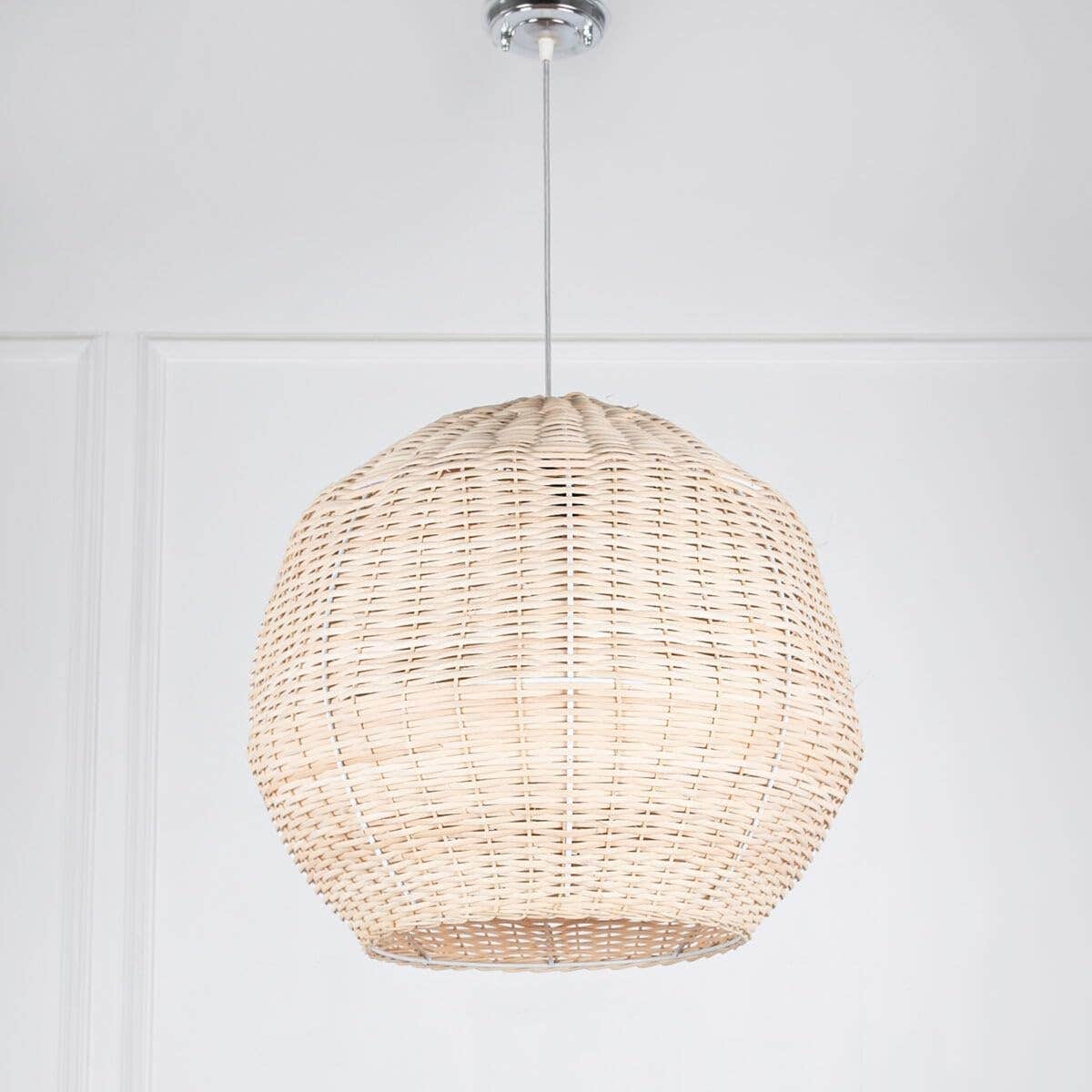 Serana Spoon Beige Wall Lighting Fixture | Generic, Plastic, E27 Bulb