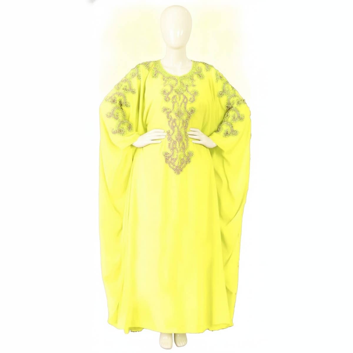 Women's Abaya - Gamal Sons, Chiffon, One Size, Model 536