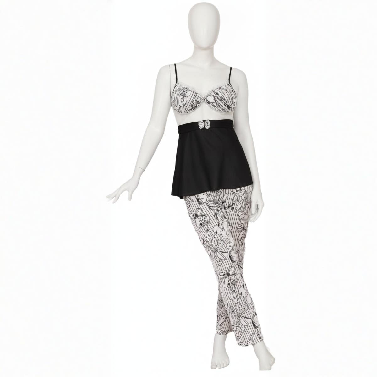 Women's Pajama Set - Gamal Sons, 2-Piece, Spaghetti Straps