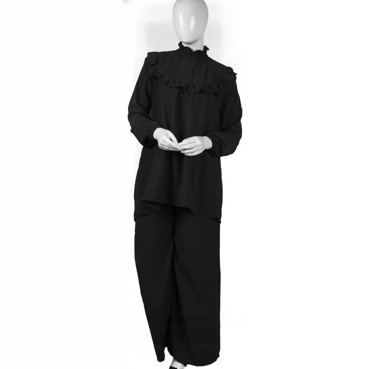 Women's Blouse - Gamal Sons, Royal Crepe, One Size