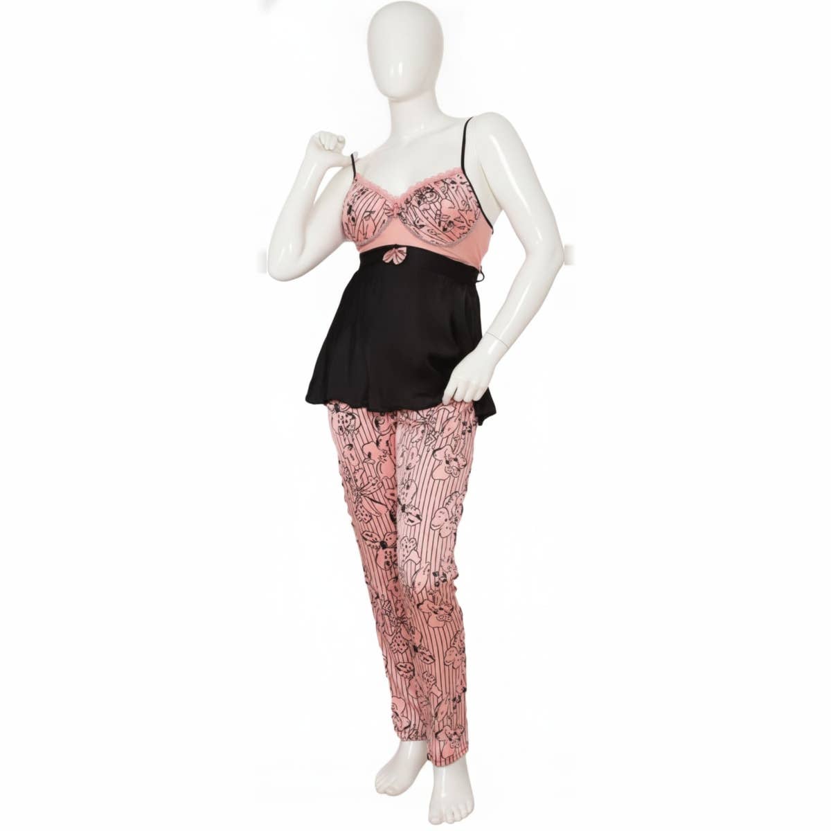 Women's Pajama Set - Gamal Sons, 2-Piece, Spaghetti Straps