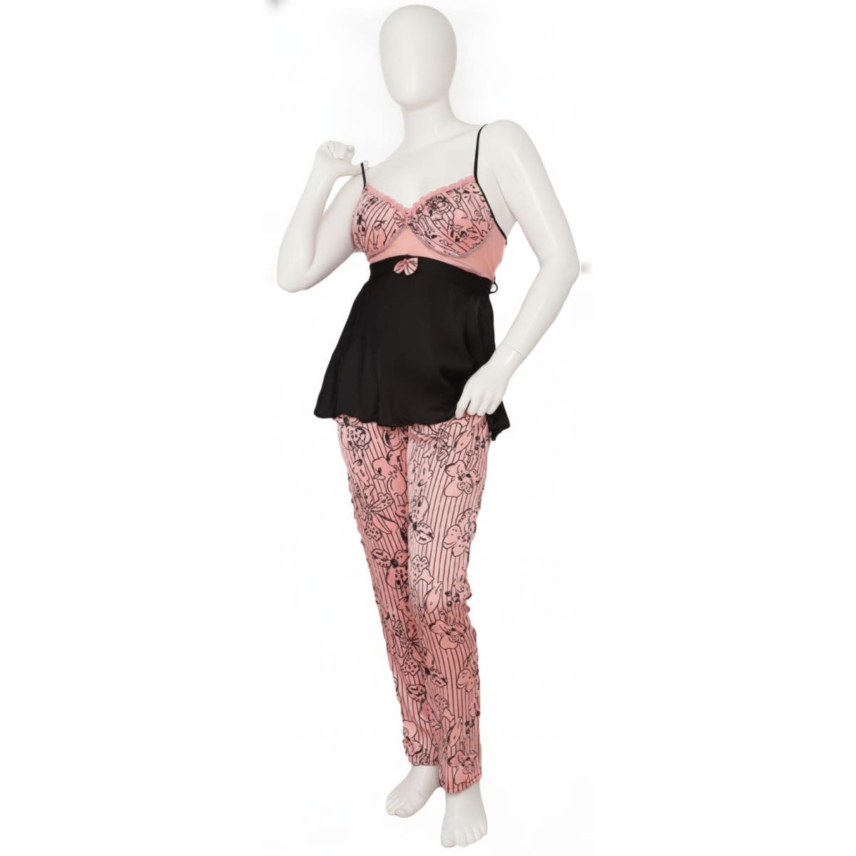 Women's Pajama Set - Gamal Sons, 2-Piece, Spaghetti Straps