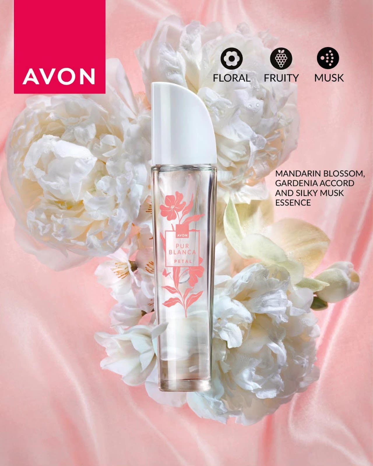 Avon Pur Blanca Petal - EDT- For Women- 50ml