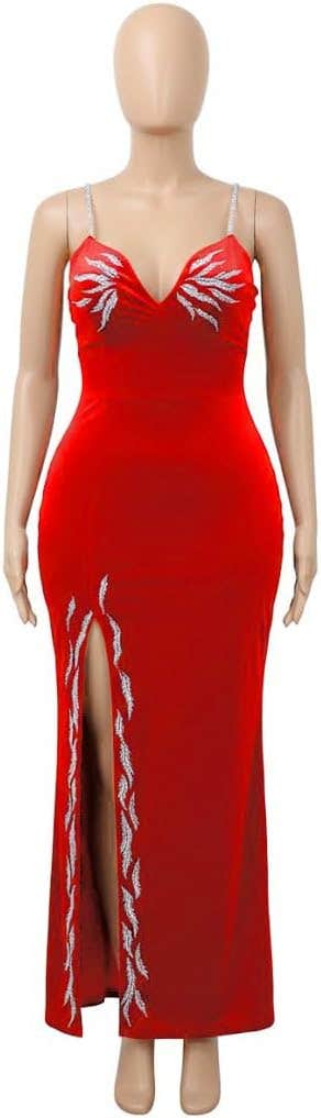 Women's Nightgown - Gamal Sons, Long, With Straps - Multicolor