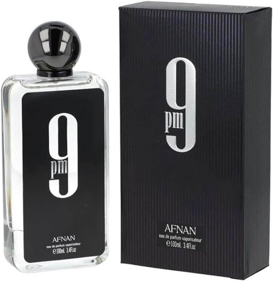 Afnan 9pm Eau De Parfum (100ml) Long Lasting Perfume Spray - Oriental Fragrance For Men and Women Arabian Perfume EDP